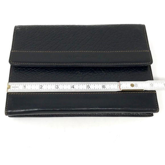 Guy Laroche Paris Large Textured Leather Travel Planner Wallet - Picture 13 of 16